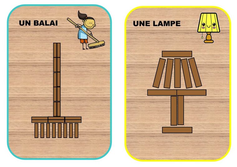 Ateliers Autonomes | Modele Kapla, Ateliers Montessori Gs destiné Kapla Modèles