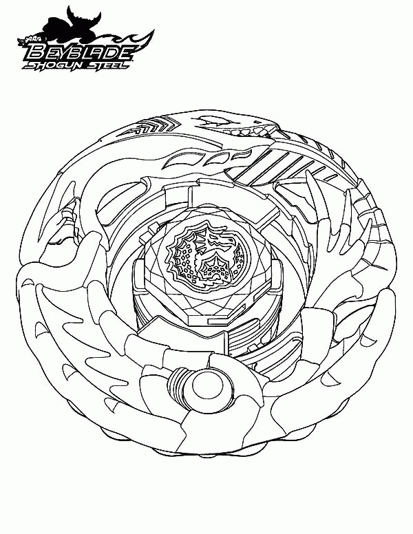 Beyblade Coloring Pages – Coloring Home tout Dessin Toupie Beyblade Burst Turbo