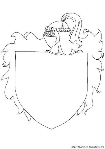 Blason Vierge A Completer – Recherche Google | Coloriage concernant Dessin Top Modèle À Imprimer