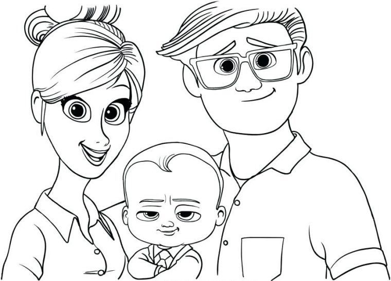 Boss Baby Coloring Pages – Best Coloring Pages For Kids pour Baby Boss Coloriage À Imprimer