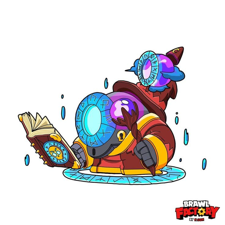 Brawl Stars On Instagram: "Archmage Nani 〰〰〰〰〰〰〰〰〰〰〰〰〰〰〰 dedans Dessin Brawl Stars Nani