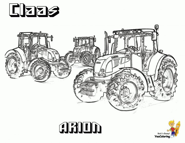 Brawny Tractor Coloring Pictures | Free | Tractor Pictures intérieur Coloriage Tracteur Fendt