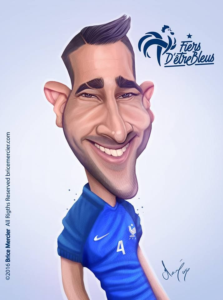 Caricature D'Adil Rami Par Brice Mercier | Dessin encequiconcerne Coloriage Hugo Lloris