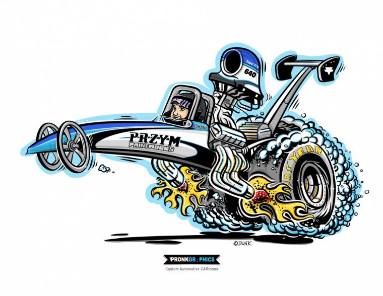 Cartoon My Vehicle | Pronk Graphics serapportantà Dragster Dessin