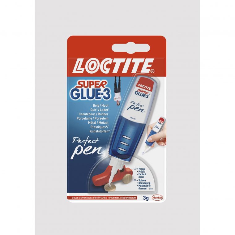 Colle Glue Gel Super Glue 3 Perfect Pen Loctite, 3 G destiné Loctite 406 Leroy Merlin