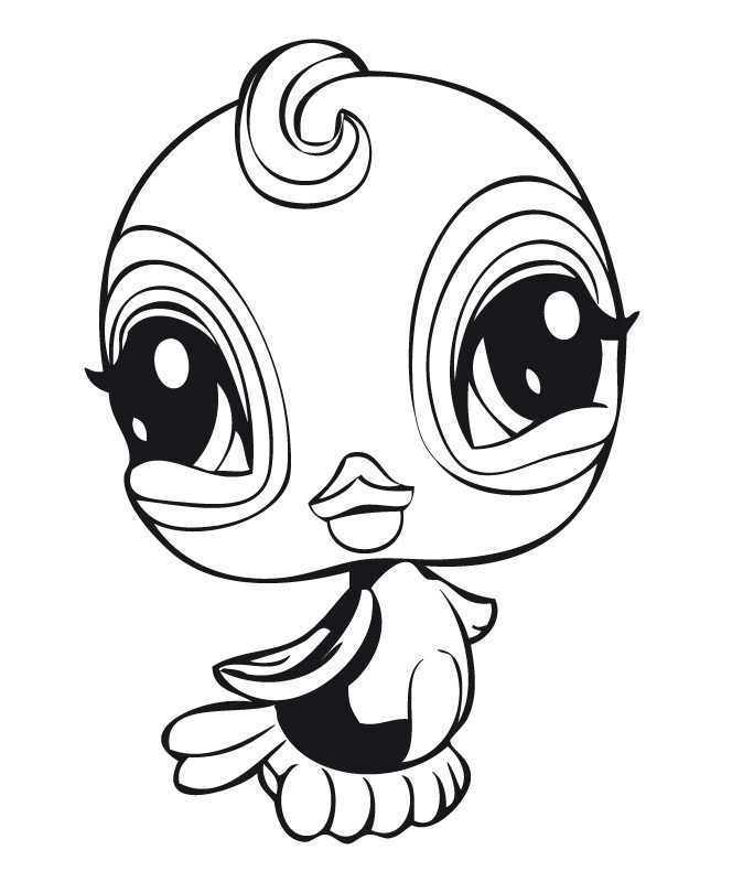 Coloriage À Imprimer Littlest Pet Shop 14 concernant Petshop A Imprimer