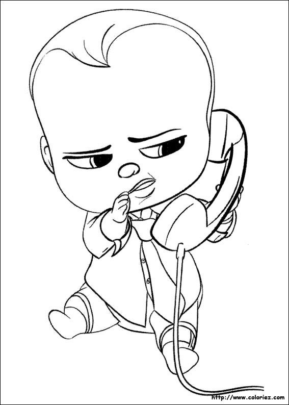 Coloriage – Baby Boss 17 concernant Baby Boss Coloriage À Imprimer