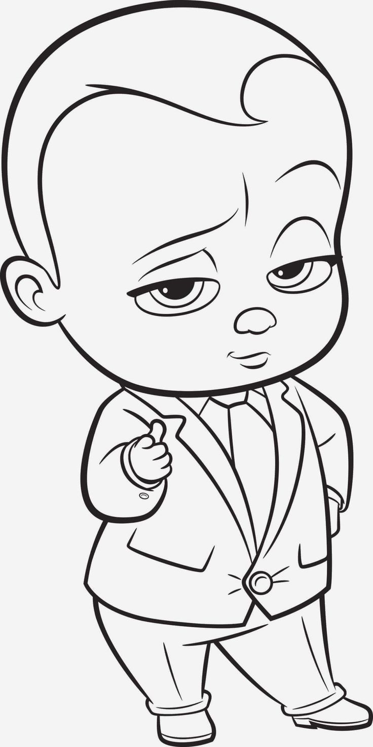 Coloriage Baby Boss A Imprimer Gratuit En 2020 | Coloriage avec Baby Boss Coloriage À Imprimer