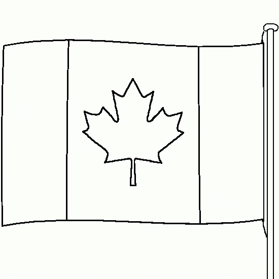 Coloriage Canada Élégant Stock Coloriage Du Drapeau Cana N tout Drapeau Canada À Colorier