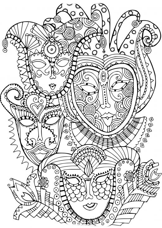 Coloriage Carnaval : Coloriage Carnaval De Rio Dessin serapportantà Coloriage Carnaval De Rio