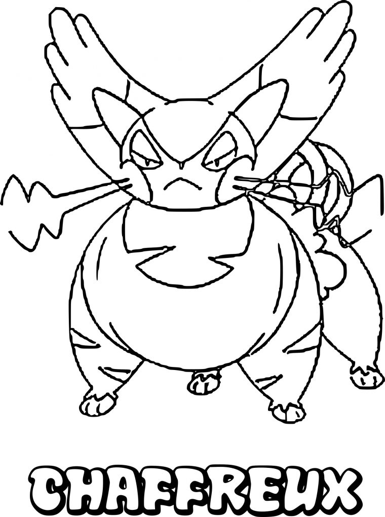 Coloriage Chaffreux Pokemon À Imprimer pour Coloriage Givrali