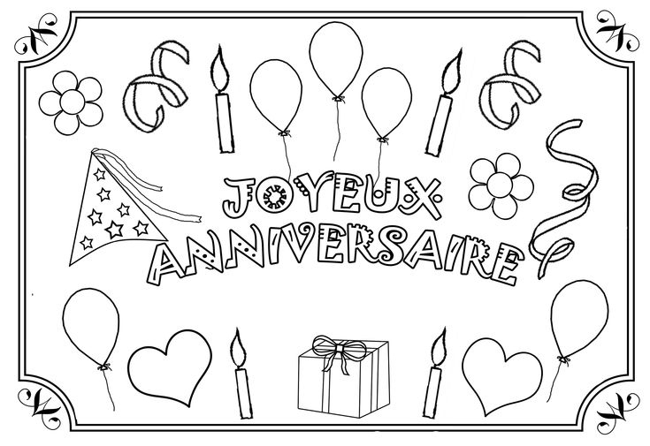 Coloriage D'Anniversaire Pour Tonton Elegant 24 Dessins De concernant Anniversaire Papa Coloriage