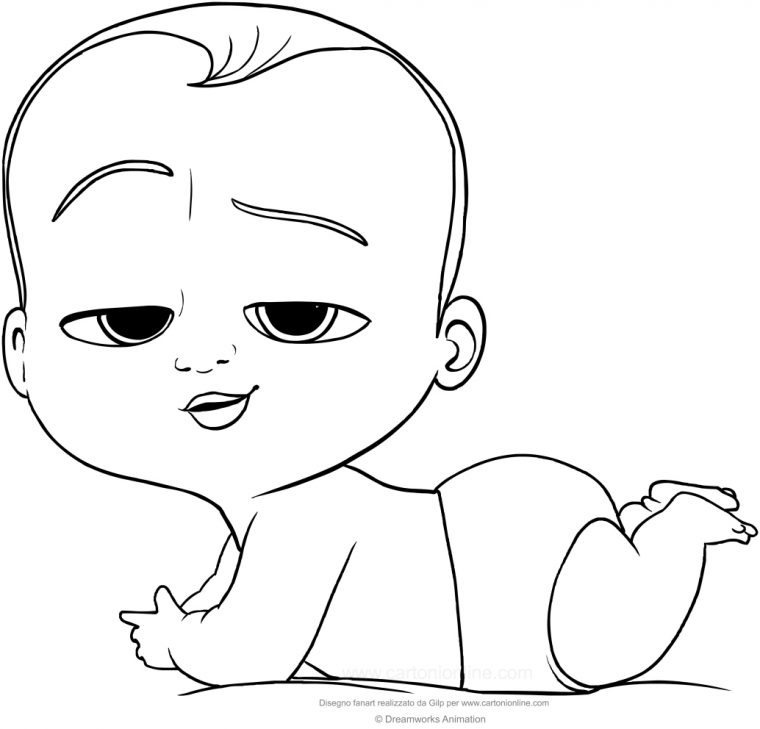 Coloriage De Baby Boss pour Baby Boss Coloriage À Imprimer