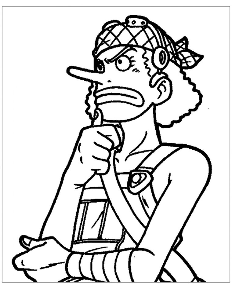 Coloriage De One Piece À Colorier Pour Enfants – Coloriage dedans Dessin A Imprimer One Piece