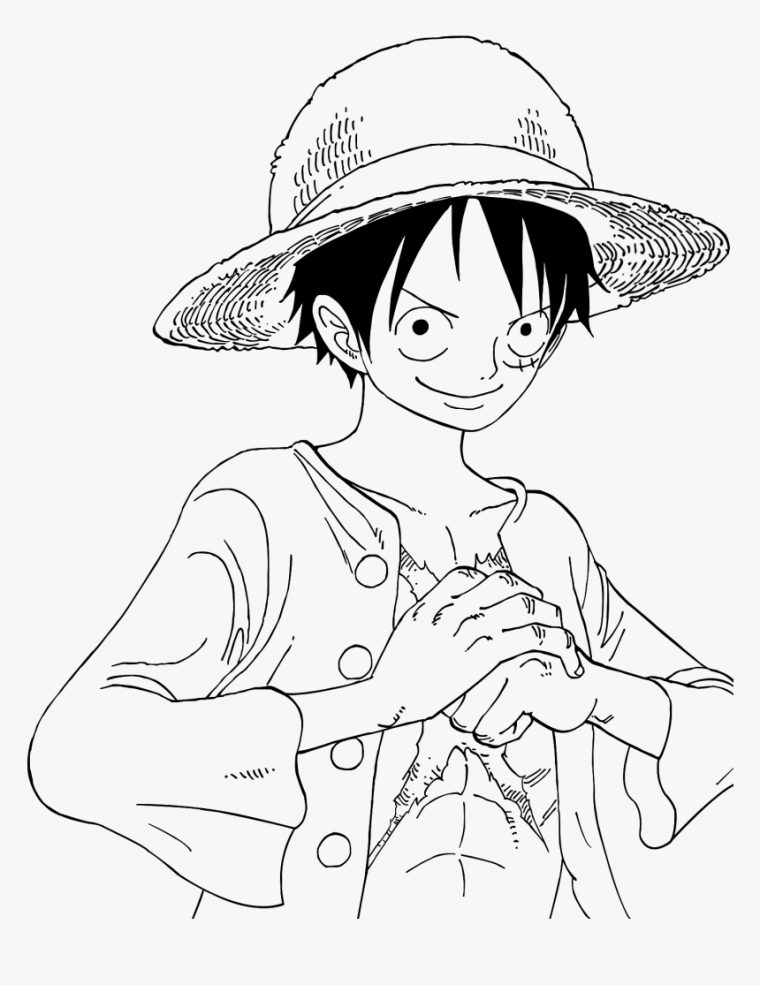 Coloriage De One Piece Luffy Élégant Photo Coloriage – One avec Coloriage One Piece Chopper