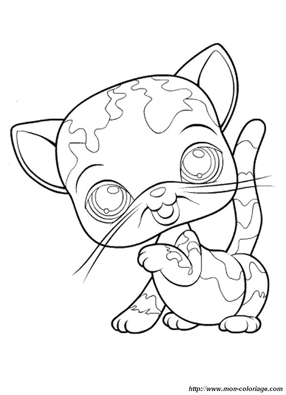 Coloriage De Petshop, Dessin Petshop 04 À Colorier serapportantà Coloriage De Petshop