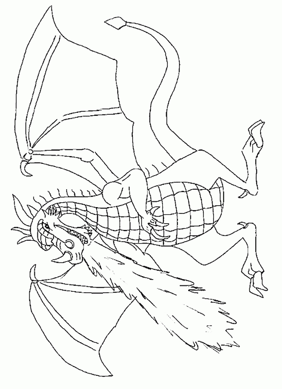 Coloriage Dragons 47 intérieur Coloriage Dracolosse