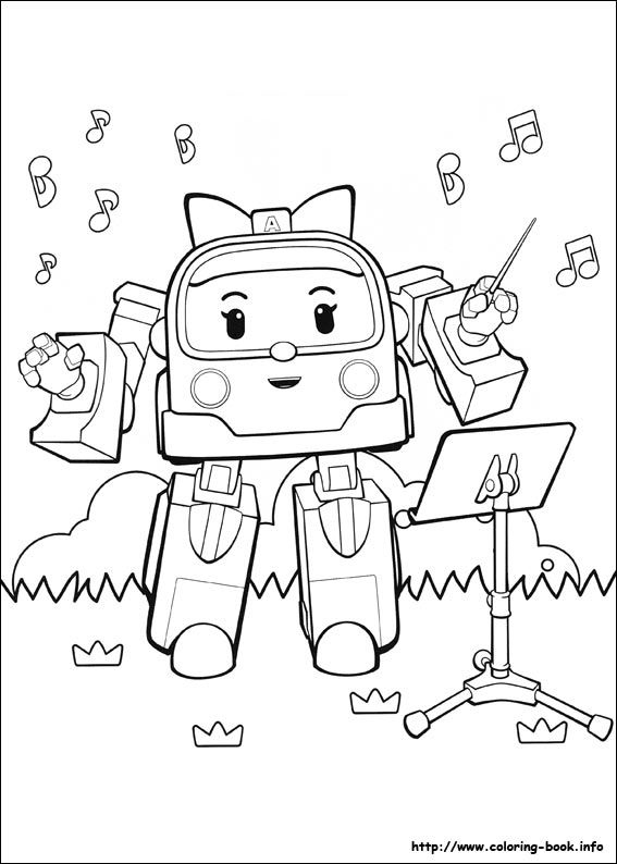 Coloriage En Ligne Robocar Poli – Burnhamu3A intérieur Coloriage Robocar Poli