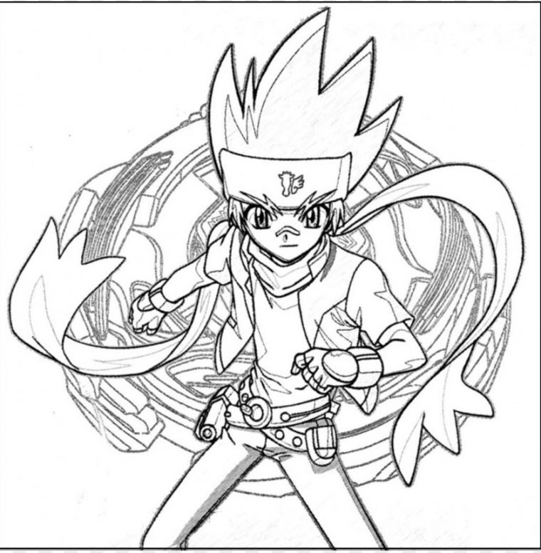 Coloriage Fr: Coloriage Valtryek Beyblade Burst avec Coloriage Toupie Beyblade Valtryek