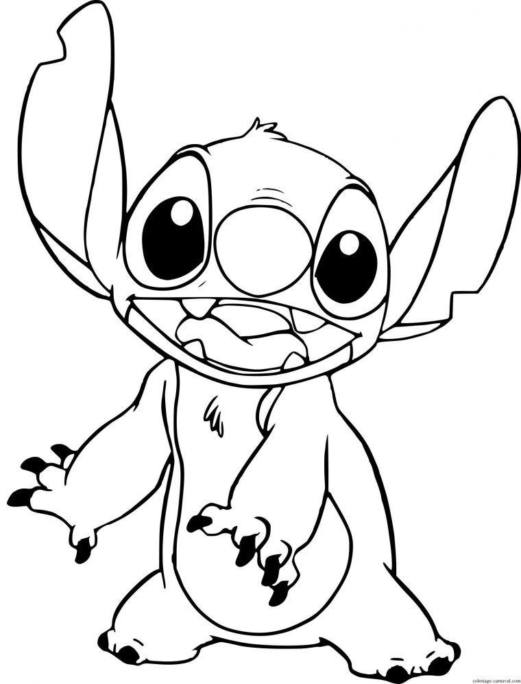 Coloriage Image De Stitch Dessin Gratuit – Coloriage Carnaval dedans Dessin Stitch A Imprimer