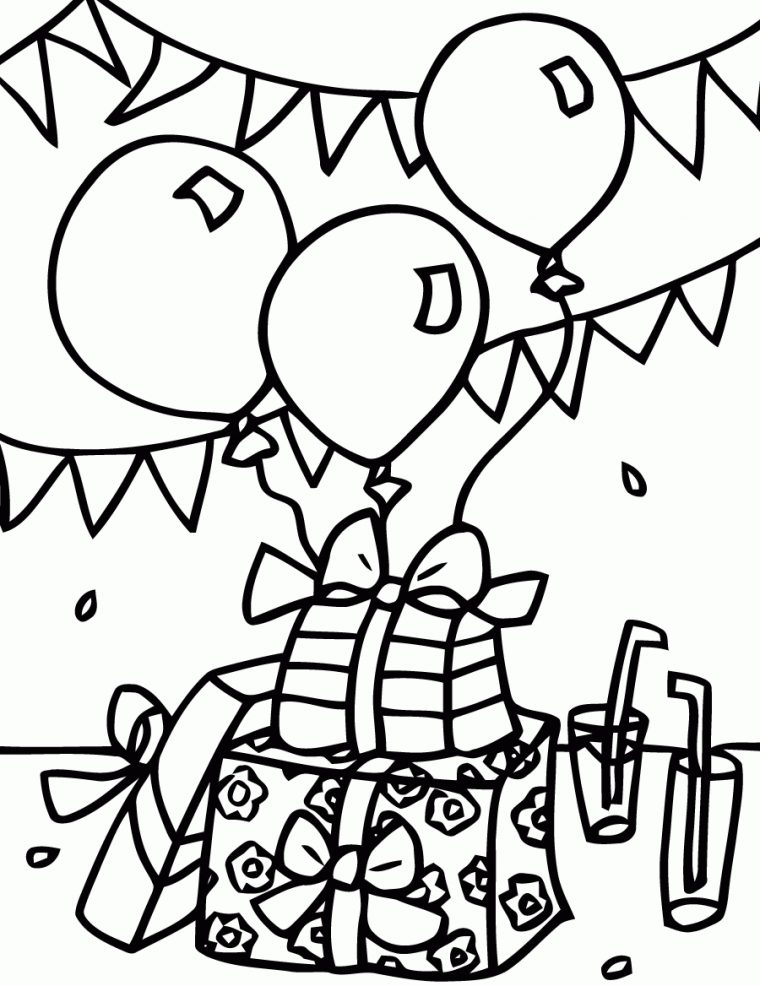 Coloriage Joyeux Anniversaire Tonton À Imprimer | 30000 avec Coloriage 40 Ans