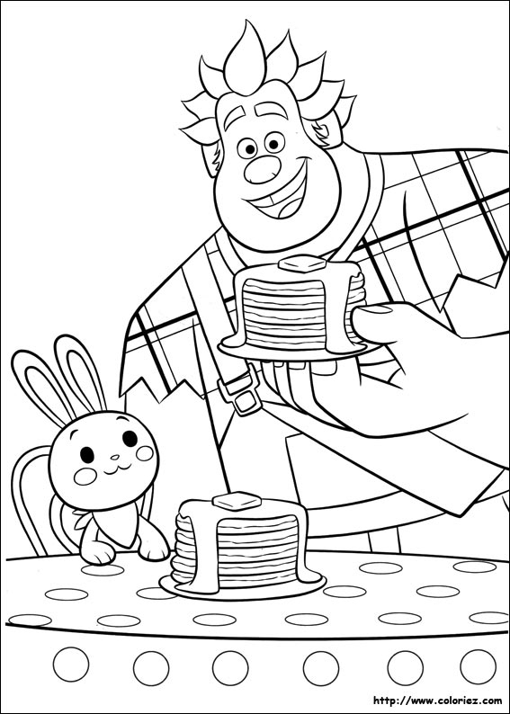 Coloriage – Le Bon Miam pour Coloriage Ralph 2.0