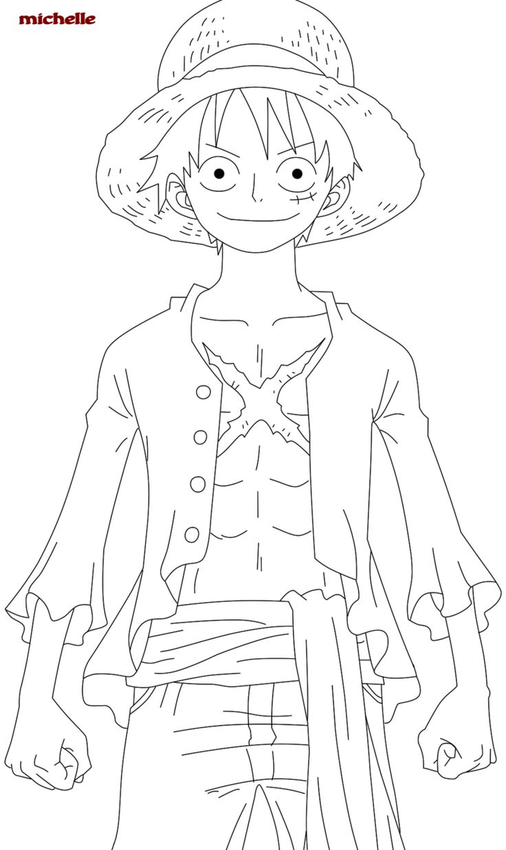 Coloriage Luffy À Imprimer Sur Coloriages tout One Piece A Imprimer