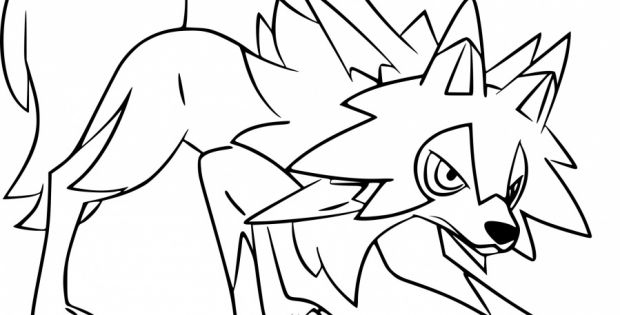 Coloriage Magique Pokemon Soleil Luxe Images Coloriage serapportantà Coloriage Lougaroc