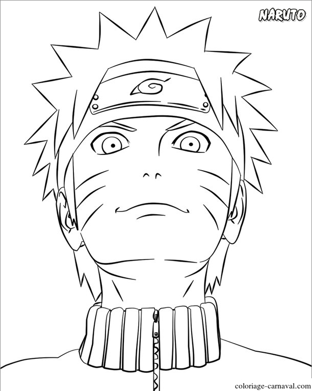 Coloriage Manga Naruto 167 Dessin Gratuit – Coloriage Carnaval avec Imprimer Dessin Naruto