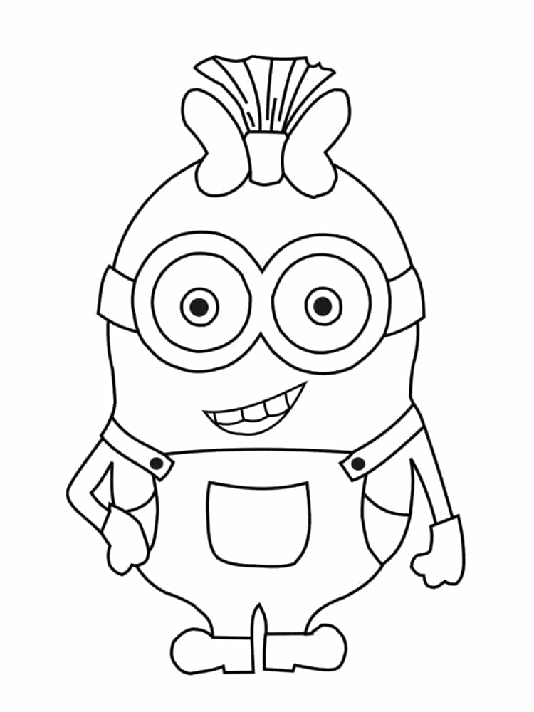 Coloriage Minion : Des Coloriages Exclusifs À Imprimer avec Coloriage Cupcake À Imprimer