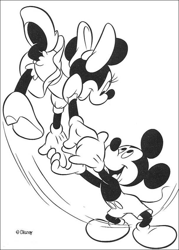 Coloriage Minnie Gratuit À Imprimer pour Dessin Minnie À Imprimer