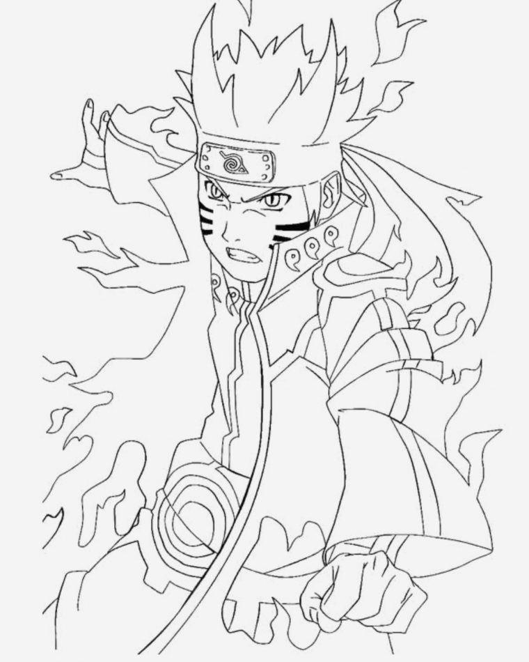 Coloriage Naruto Shippuden – Coloriages Gratuits dedans Dessin De Naruto A Imprimer