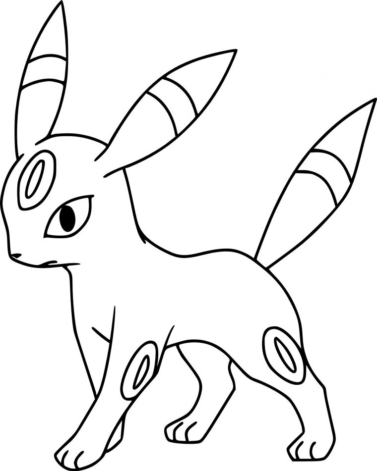 Coloriage Noctali Pokemon À Imprimer concernant Coloriage Pokemon Reshiram