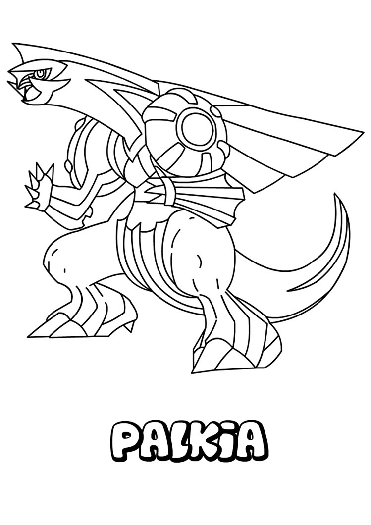 Coloriage Palkia Pokemon Légendaire À Imprimer pour Coloriage Pokemon Legendaire À Imprimer Gratuit