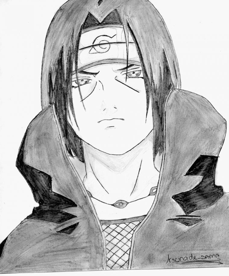 Coloriage Personnage Itachi | Ohbq – Meilleurs pour Itachi Dessin A Imprimer