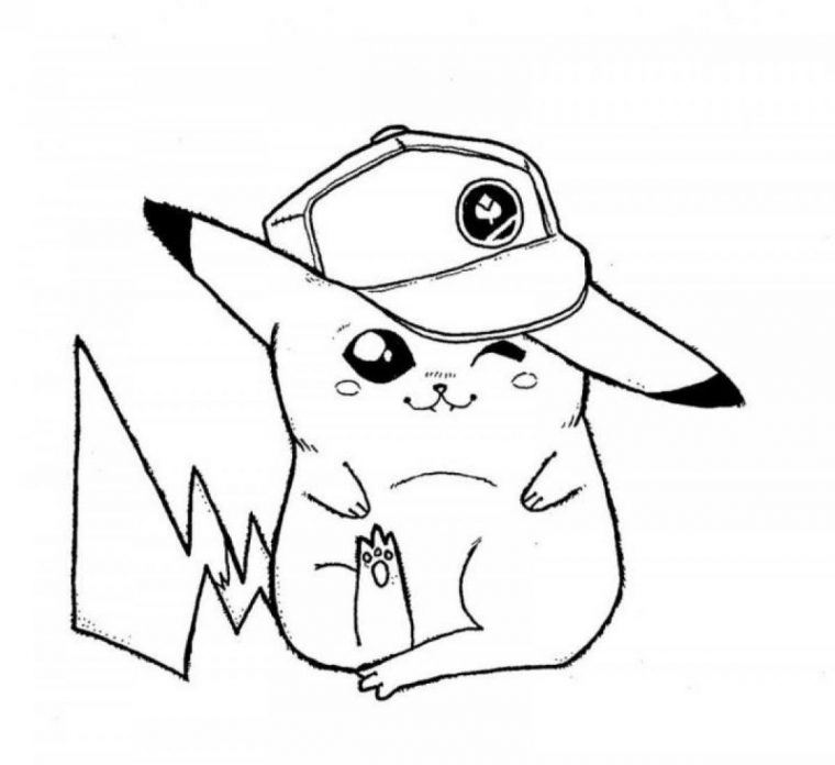 Coloriage Pikachu Sacha À Imprimer tout Coloriage Pokemon Sacha