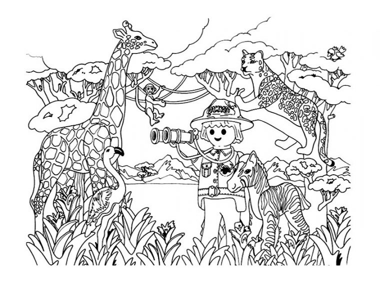 Coloriage Playmobil Princesse A Imprimer – Zagafrica.fr serapportantà Coloriage Princesse Playmobil