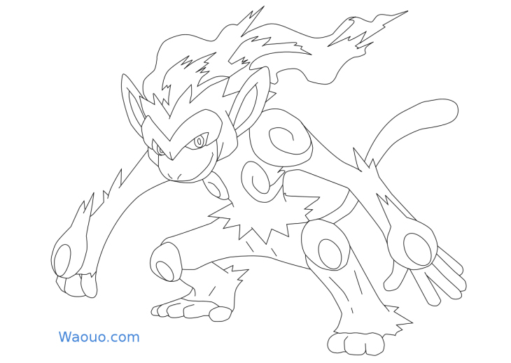 Coloriage Pokemon À Imprimer / Coloriage Givrali Pokemon À serapportantà Coloriage Givrali