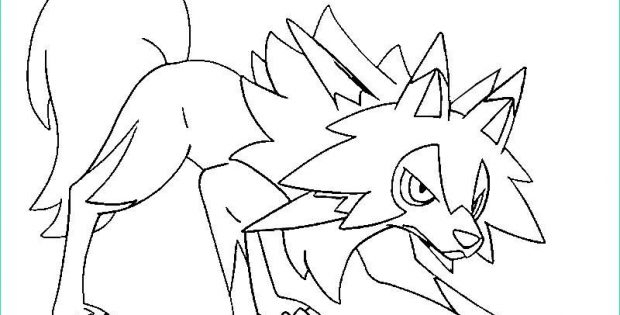 Coloriage Pokemon Lougaroc Bestof Stock Coloriage Lougaroc encequiconcerne Coloriage Tokorico