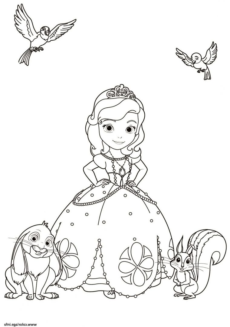 Coloriage Princesse Sophia Beau Photographie Coloriage pour Coloriage Princesse Sofia Sirene