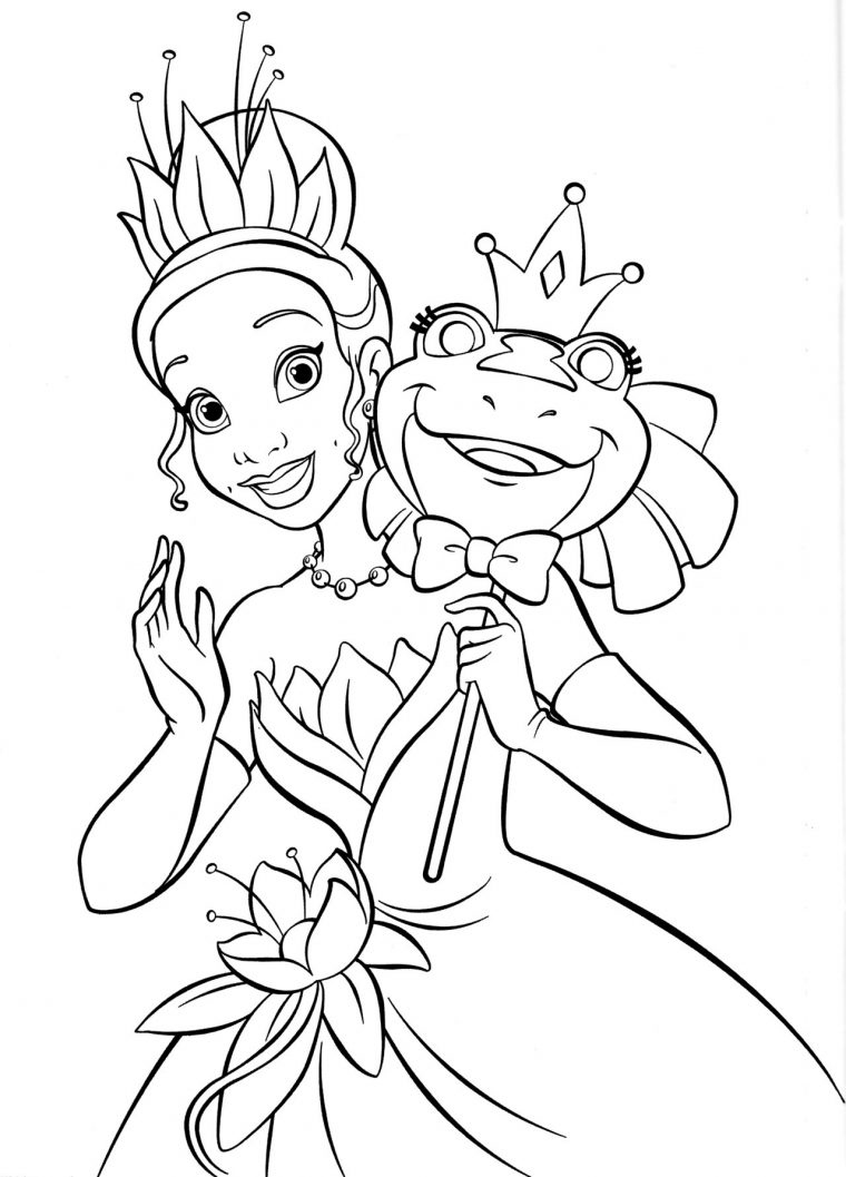 Coloriage Princesse Tiana À Imprimer concernant Coloriage Princesse Manga