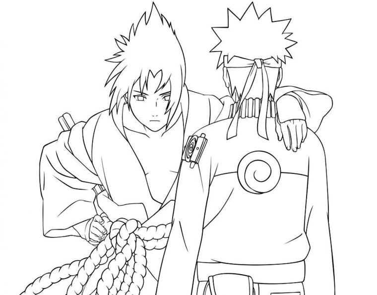 Coloriage Sasuke – 80 Coloriages À Imprimer | Wonder Day concernant Dessin A Imprimer Sasuke