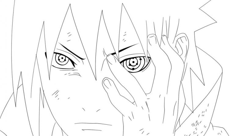 Coloriage Sasuke – 80 Coloriages À Imprimer | Wonder Day concernant Sasuke A Imprimer