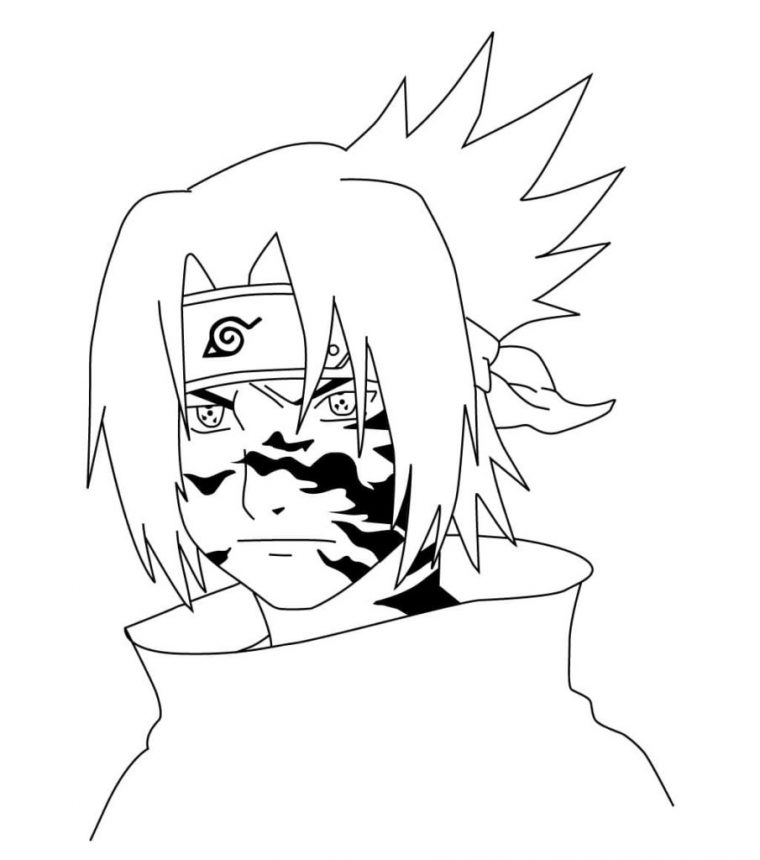 Coloriage Sasuke – 80 Coloriages À Imprimer | Wonder Day serapportantà Sasuke Dessin A Imprimer