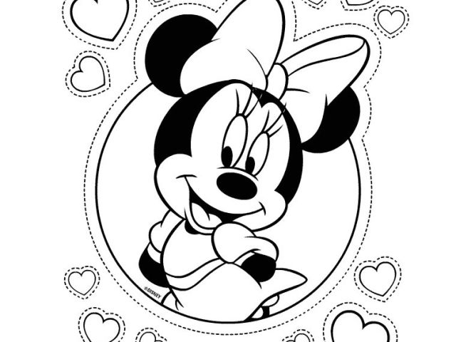 Coloriage Tete De Minnie A Imprimer Tete De Mickey A À encequiconcerne Tete Minnie A Imprimer