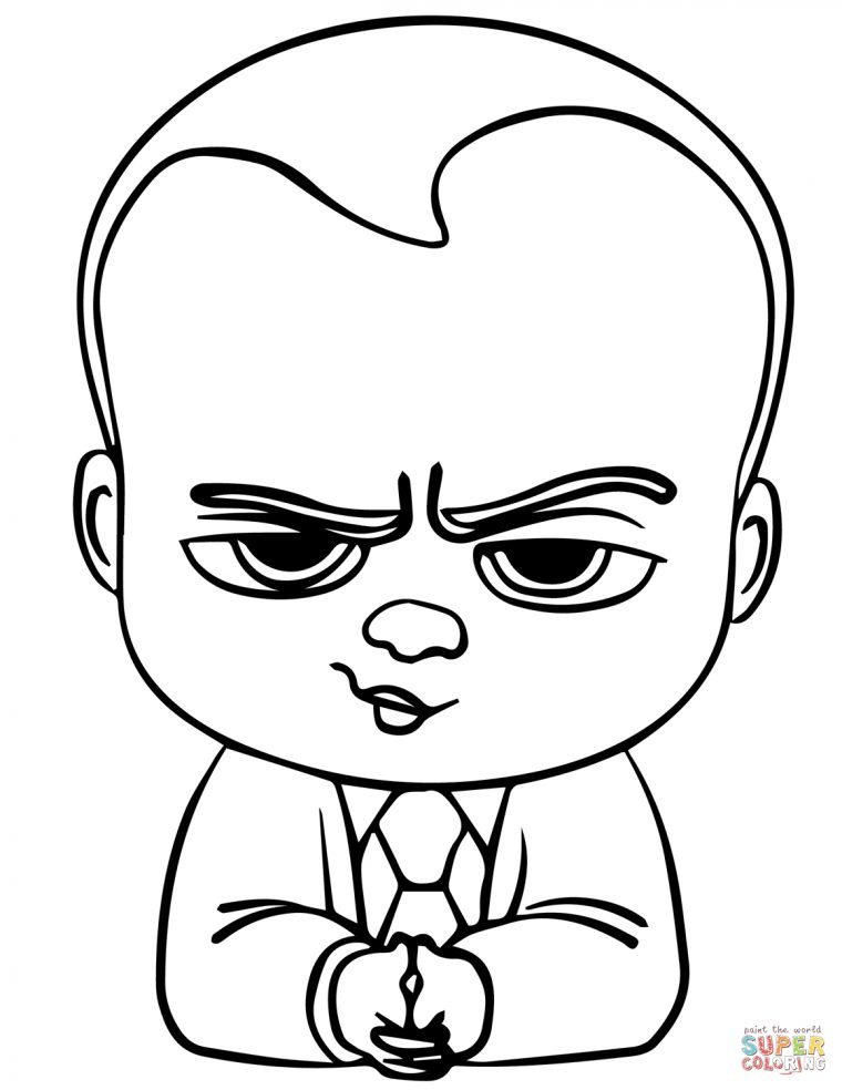 Coloriage The Boss Baby Et Sa Famille | Dessin Et Tout dedans Baby Boss Coloriage À Imprimer