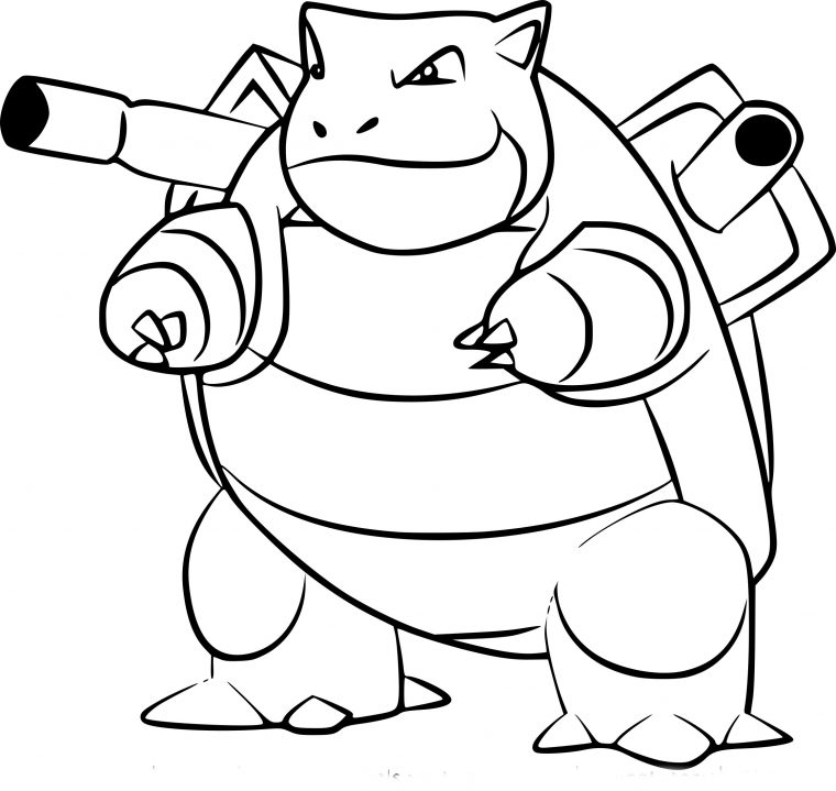 Coloriage Tortank Pokemon Go À Imprimer avec Coloriage Pokemon Legendaire A Imprimer