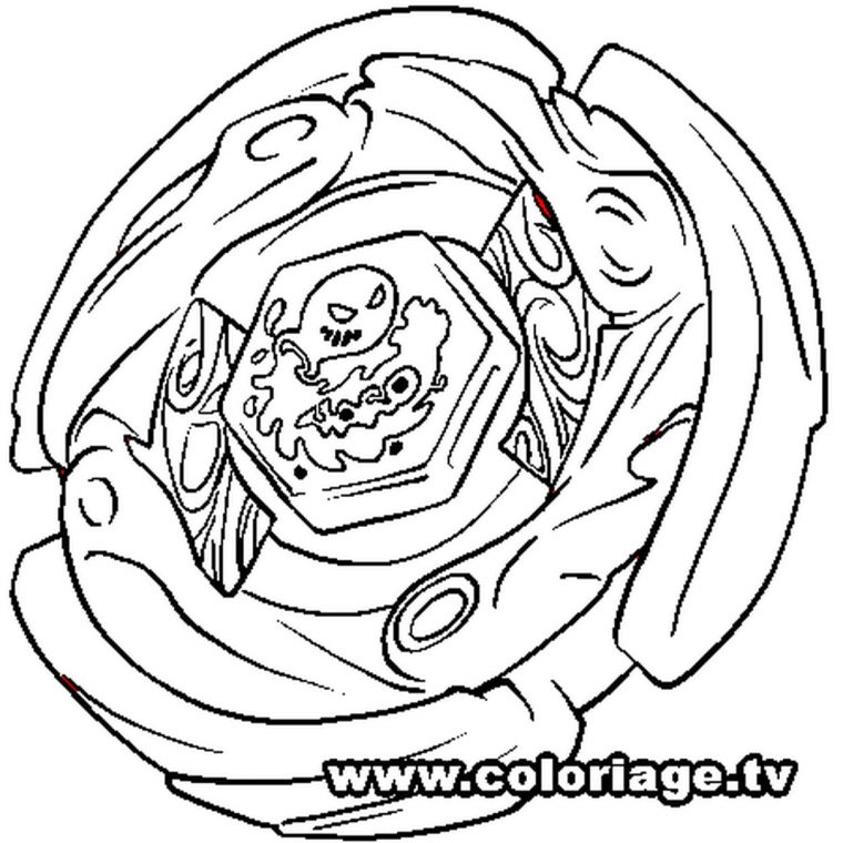 Coloriage Toupie Beyblade Burst A Imprimer Gratuit destiné Dessin Toupie Beyblade Burst Turbo