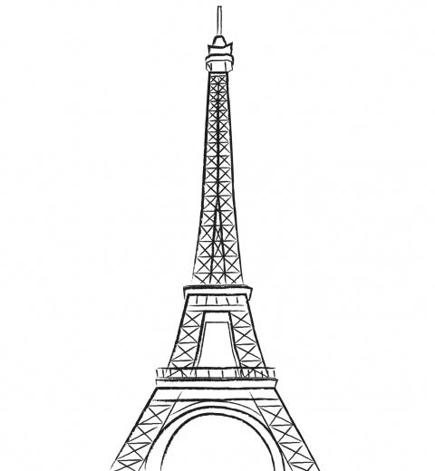 Coloriage Tour Eiffel Imprimer Gratuit encequiconcerne Comment Dessiner Tour Eiffel