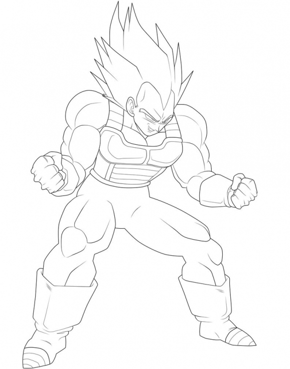 Coloriage Vegeta Super Sayen À Imprimer Sur Coloriages encequiconcerne Coloriage Vegeta